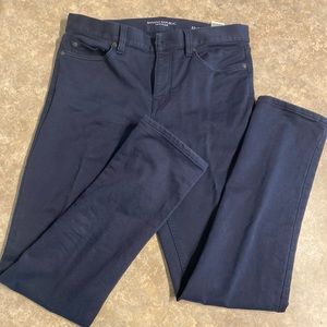 Banana republic-Traveler pants.Navy 32x32 slim fit